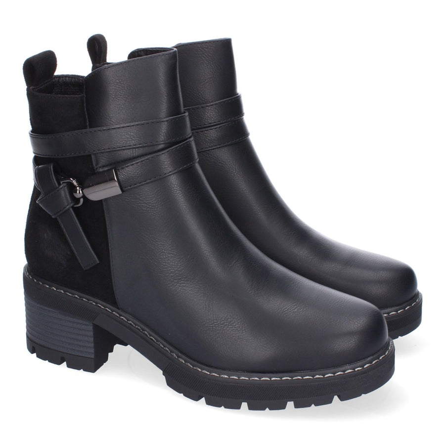 Botines de tacón de mujer