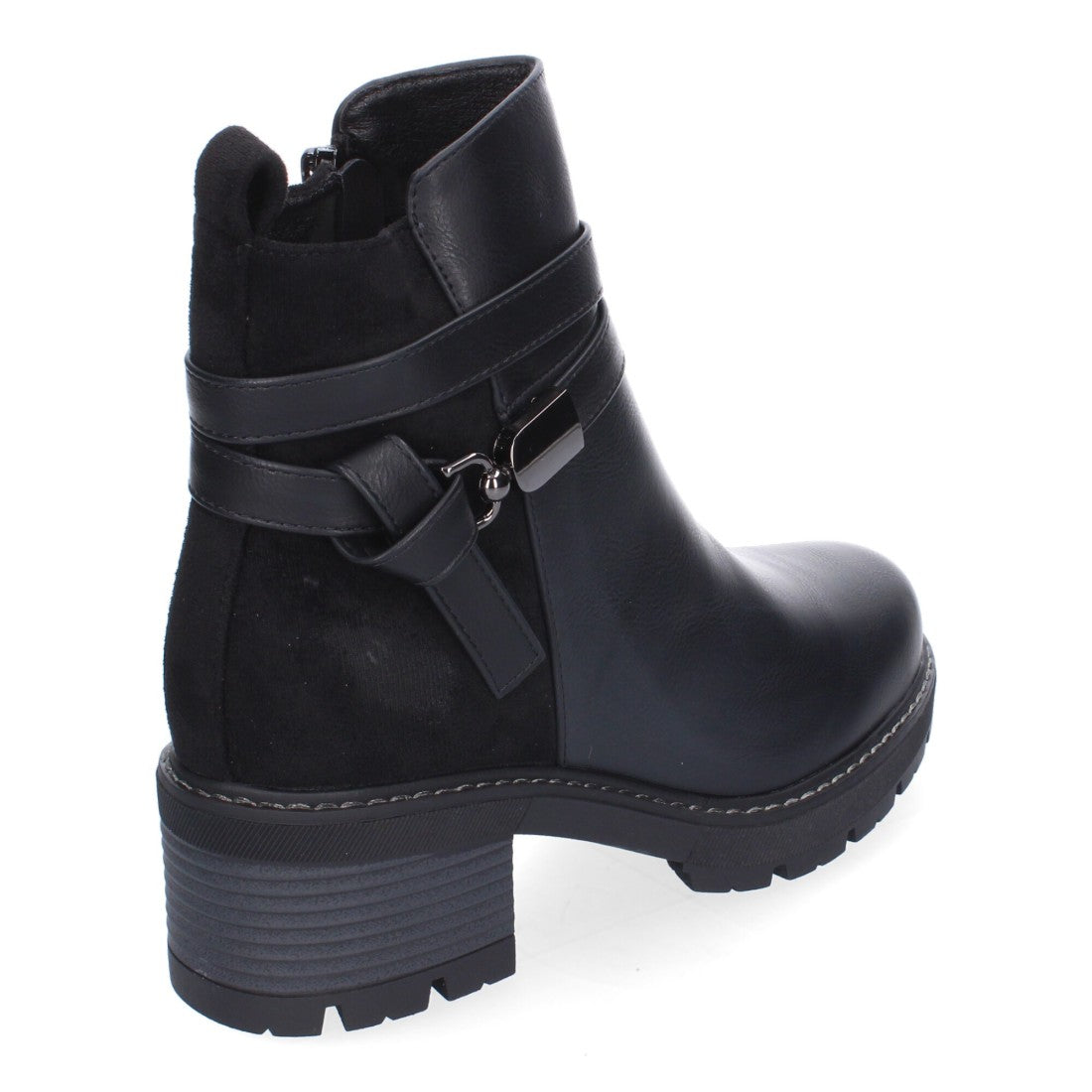 Botines de tacón de mujer