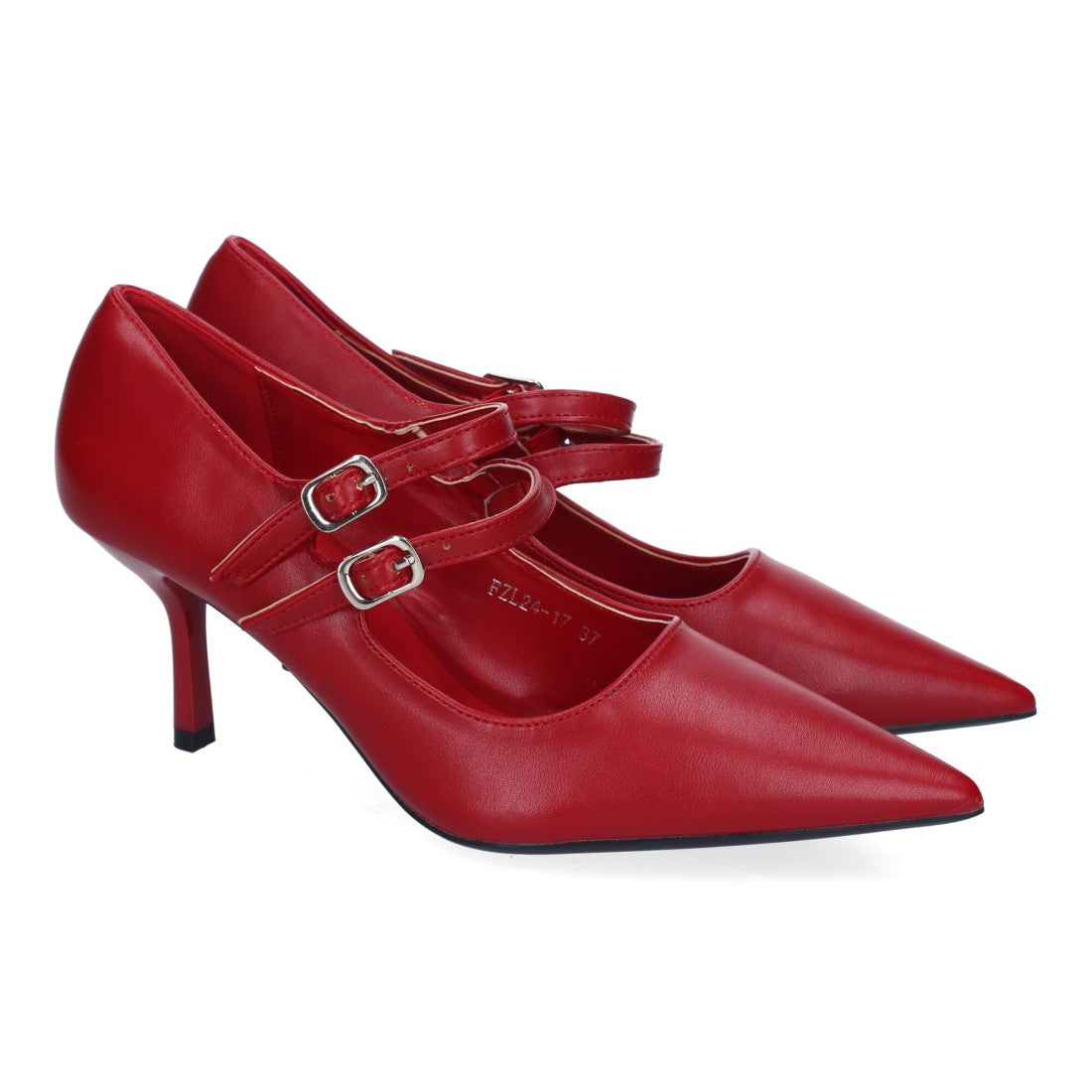 Zapatos de salón de mujer con tacón y puntera fina