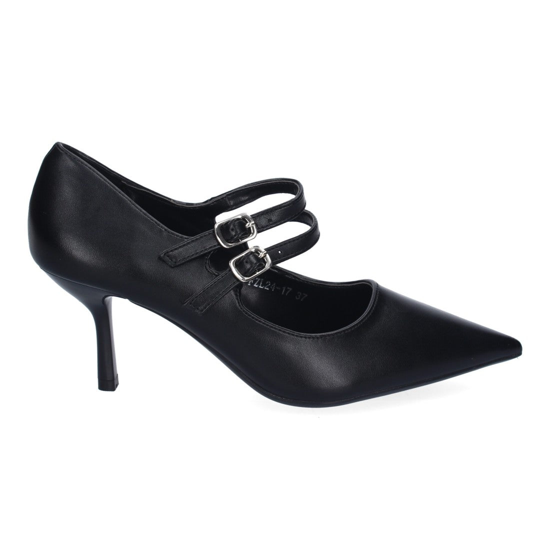 Zapatos de salón de mujer con tacón y puntera fina