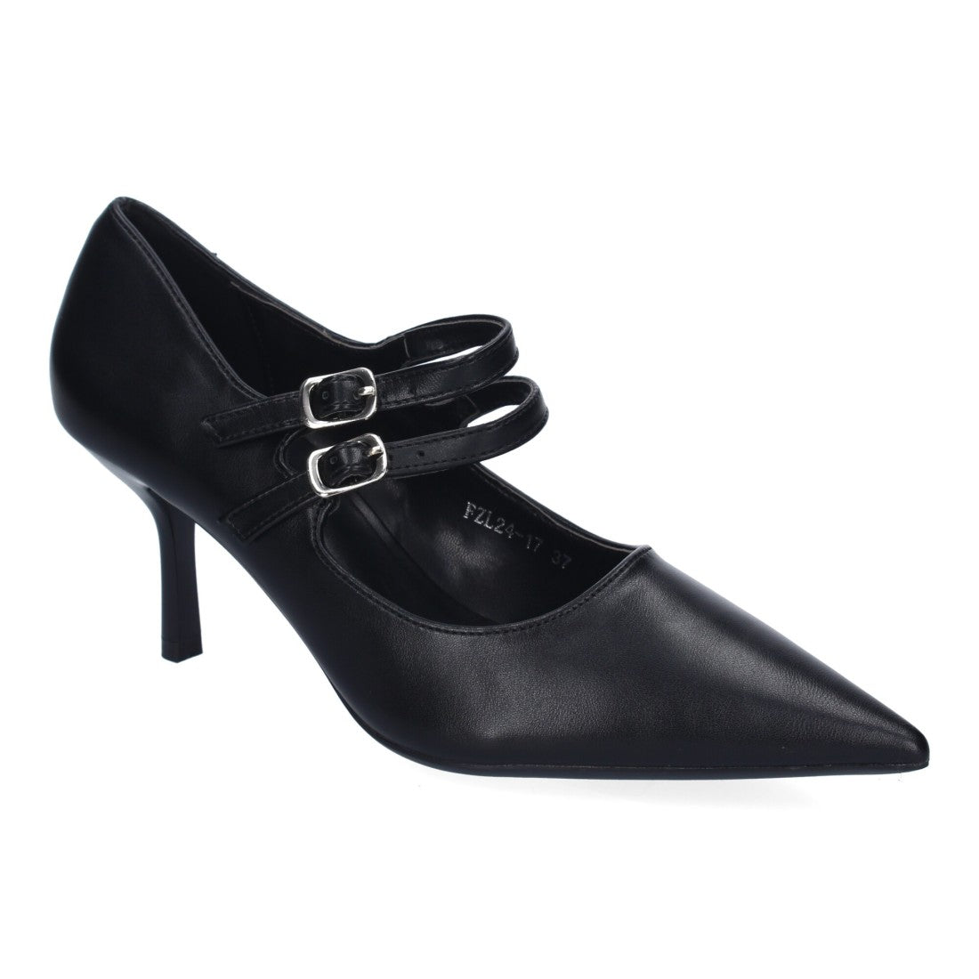 Zapatos de salón de mujer con tacón y puntera fina