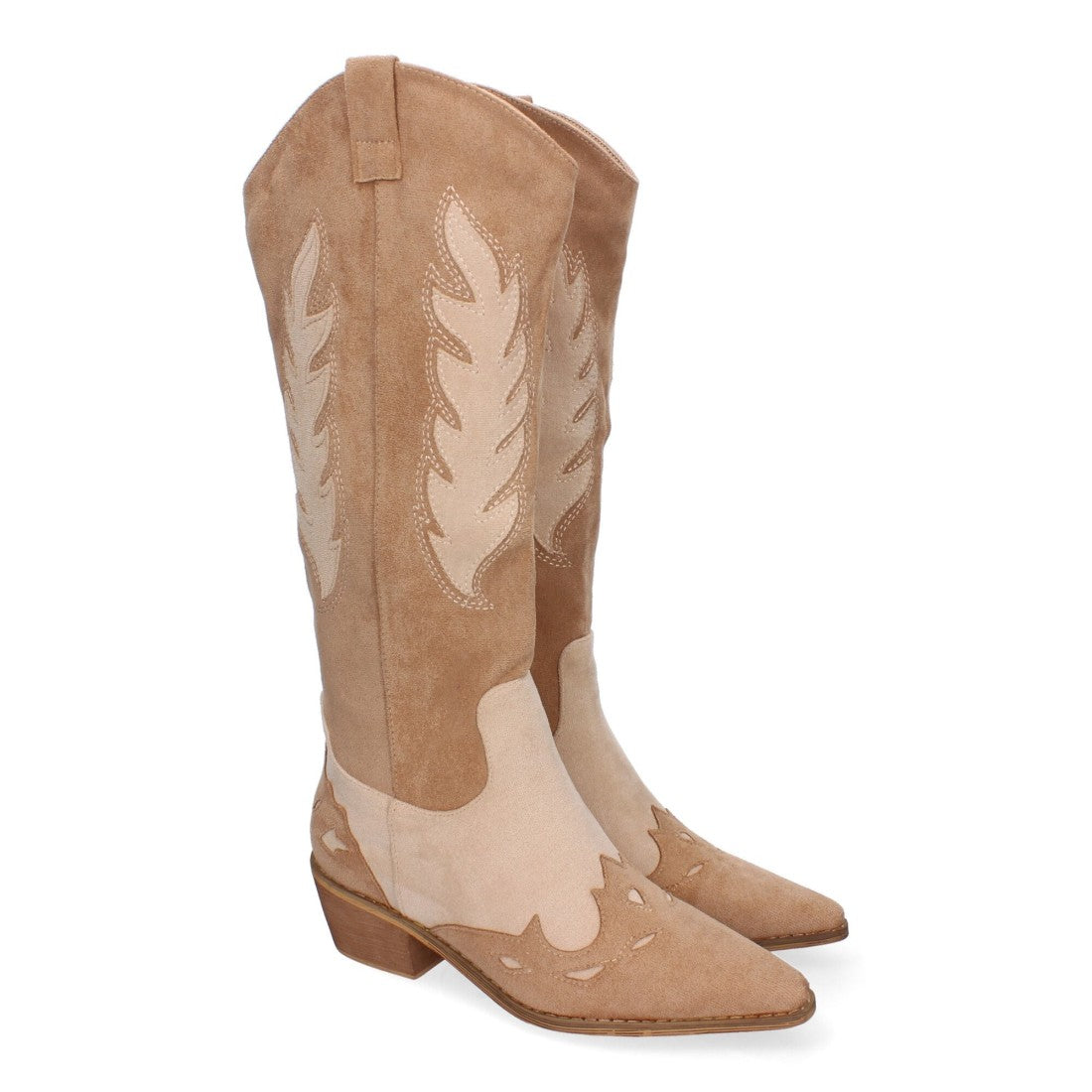 Bota de tacón cómodas de mujer
