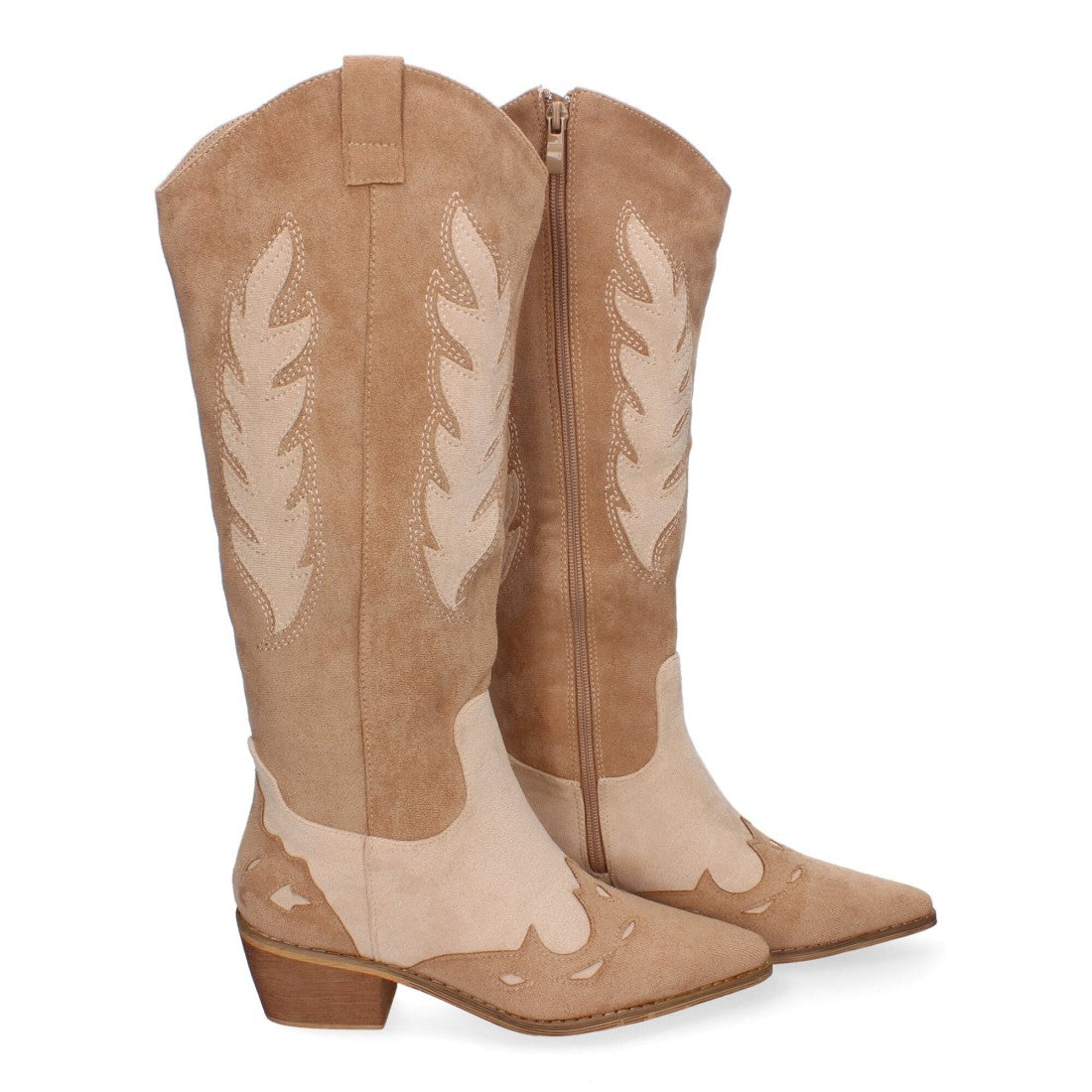 Bota de tacón cómodas de mujer