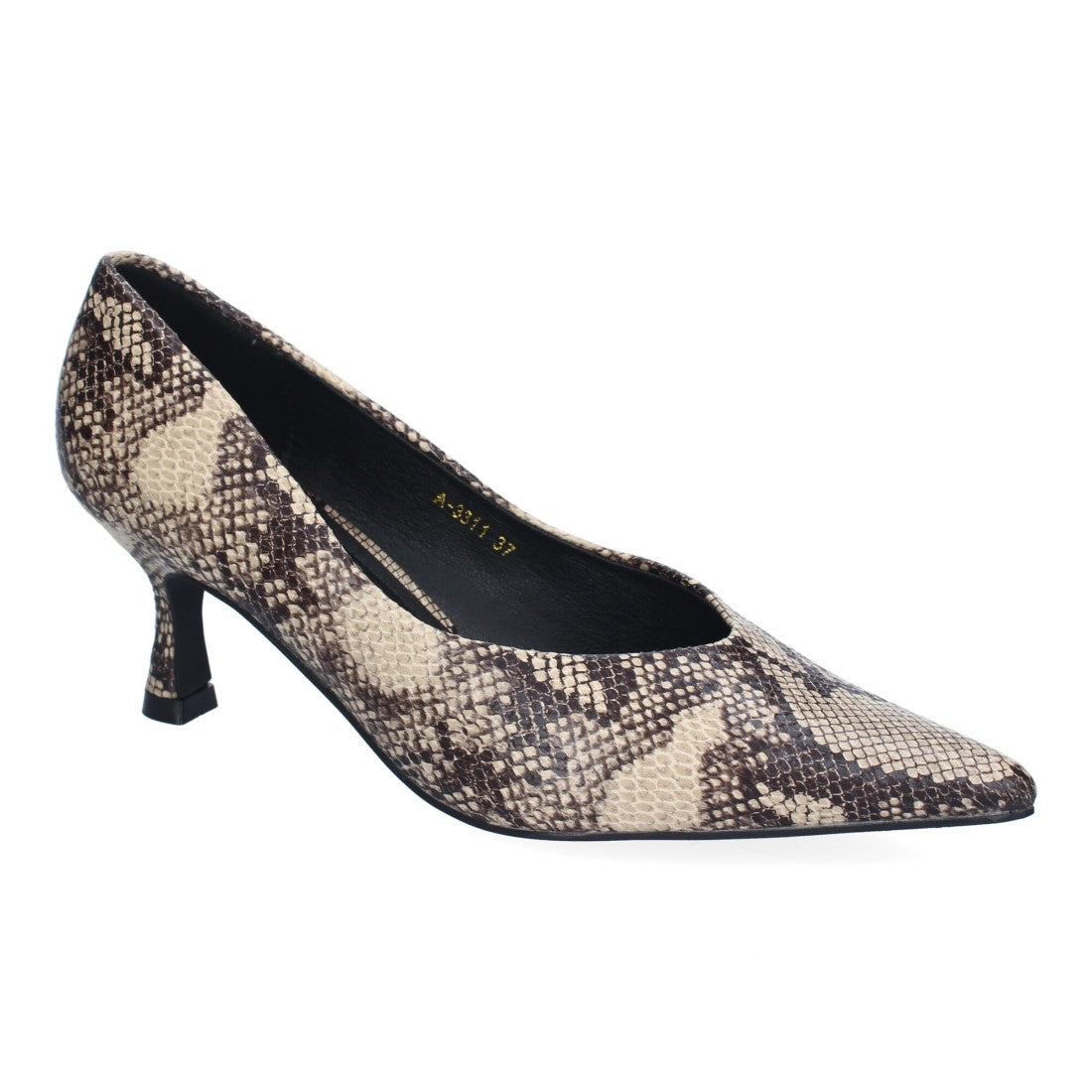 Zapato de tacón de mujer estilo salon cómodos y elegantes