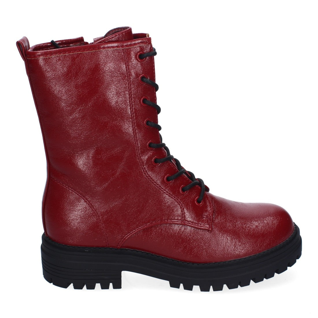Botas de mujer estilo militar con cordones