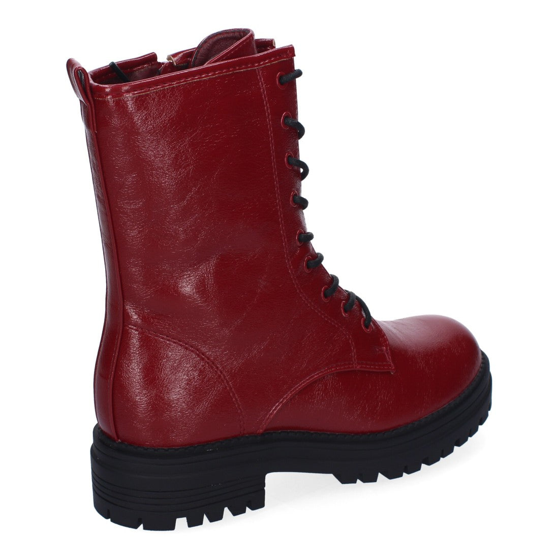 Botas de mujer estilo militar con cordones