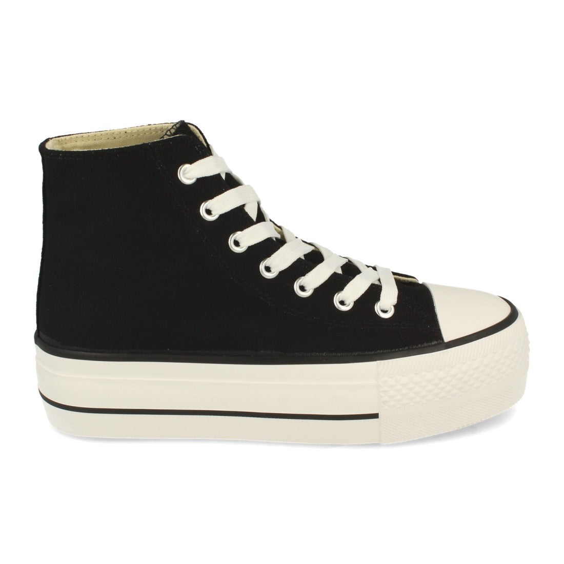 Zapatilla abotinada con plataforma