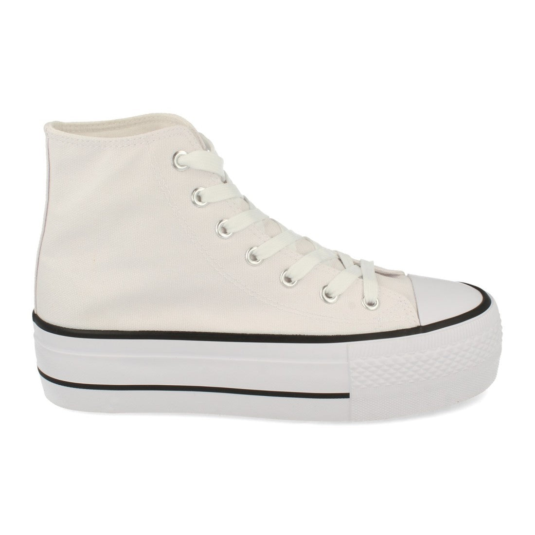 Zapatilla abotinada con plataforma