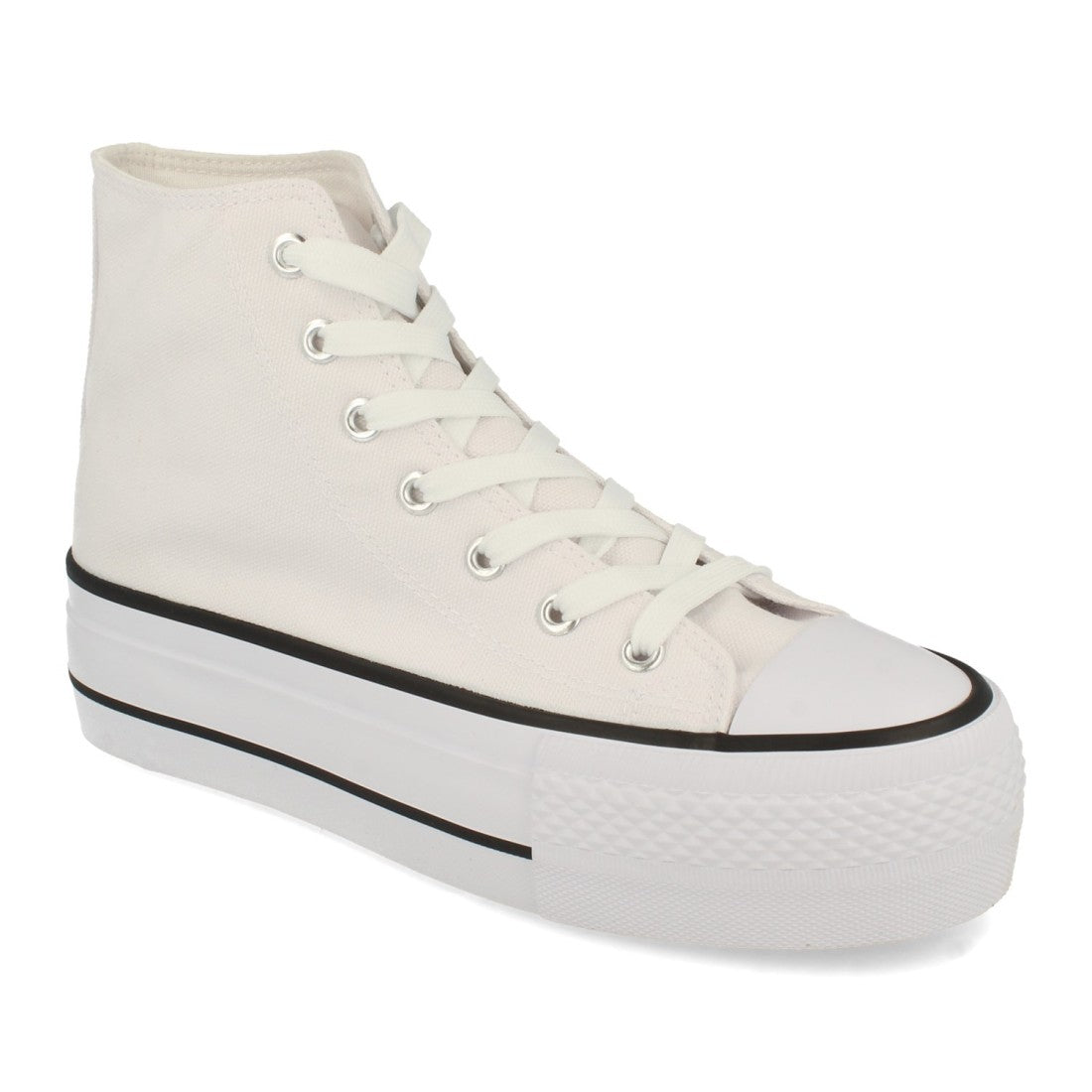 Zapatilla abotinada con plataforma