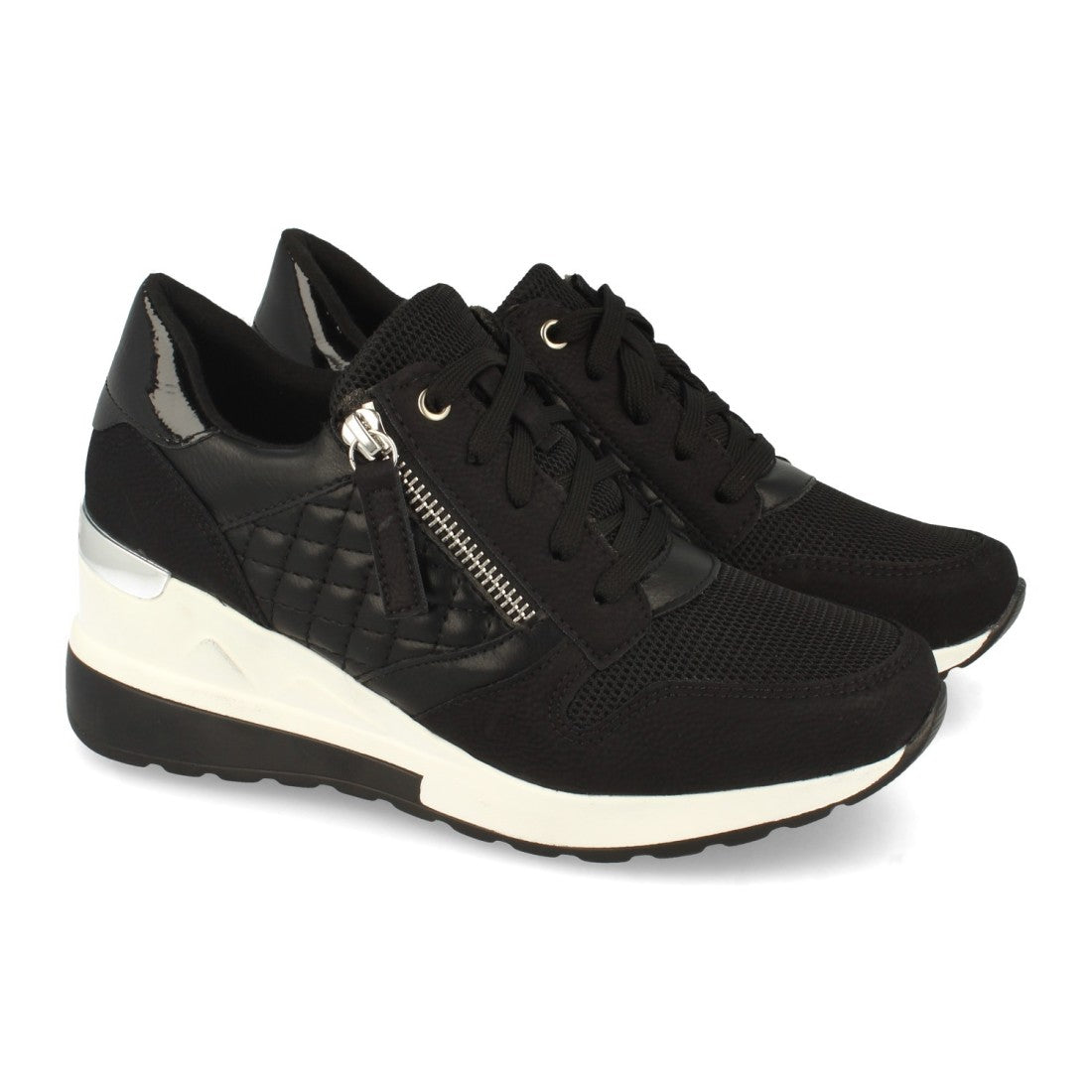 Zapatilla de mujer con cuña