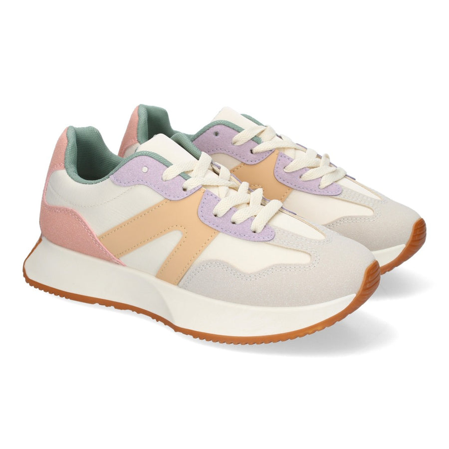 Zapatillas deportivas casual de mujer con detalles elegantes