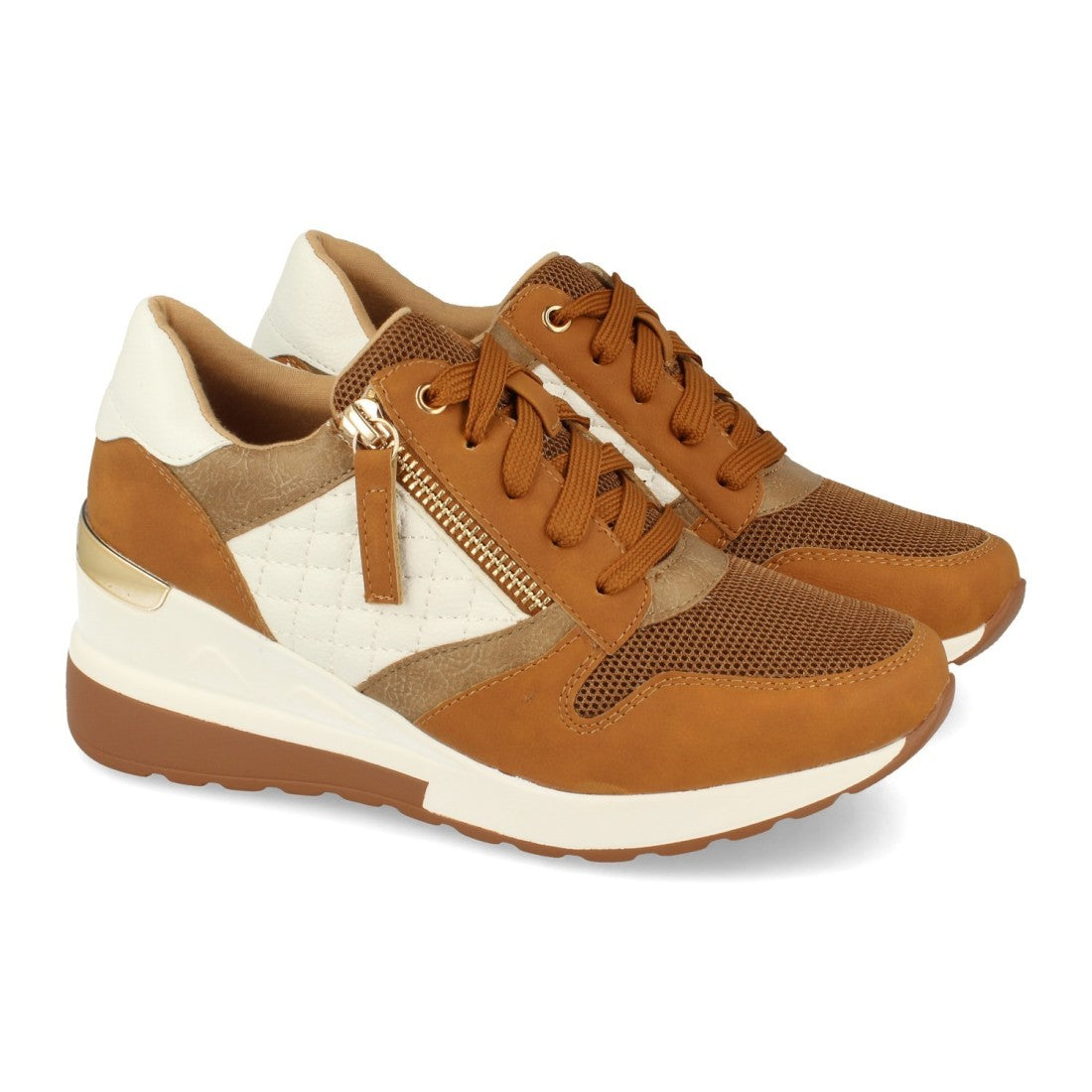 Zapatilla de mujer con cuña