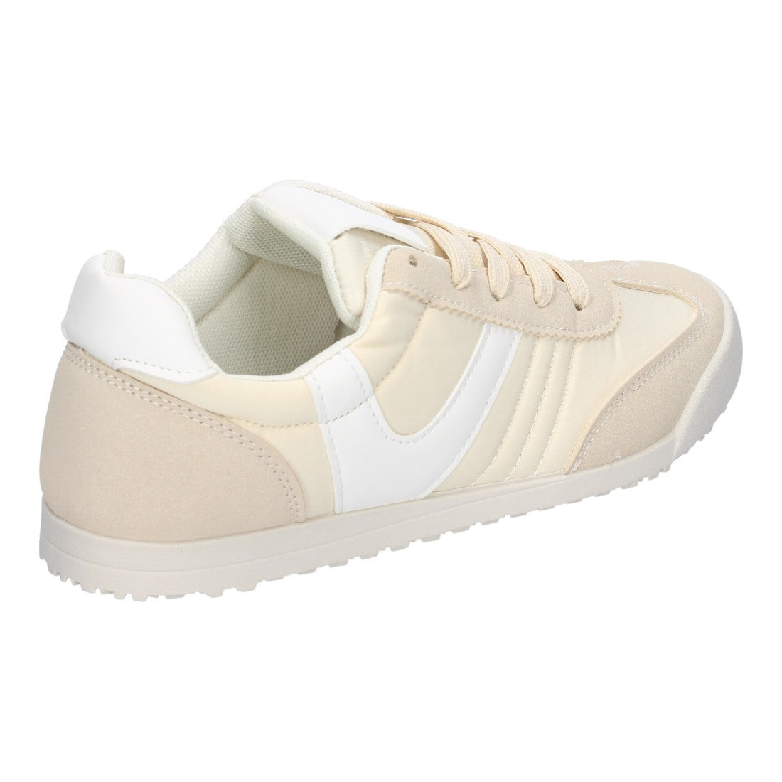 Zapatilla deportiva casual de mujer - Beige