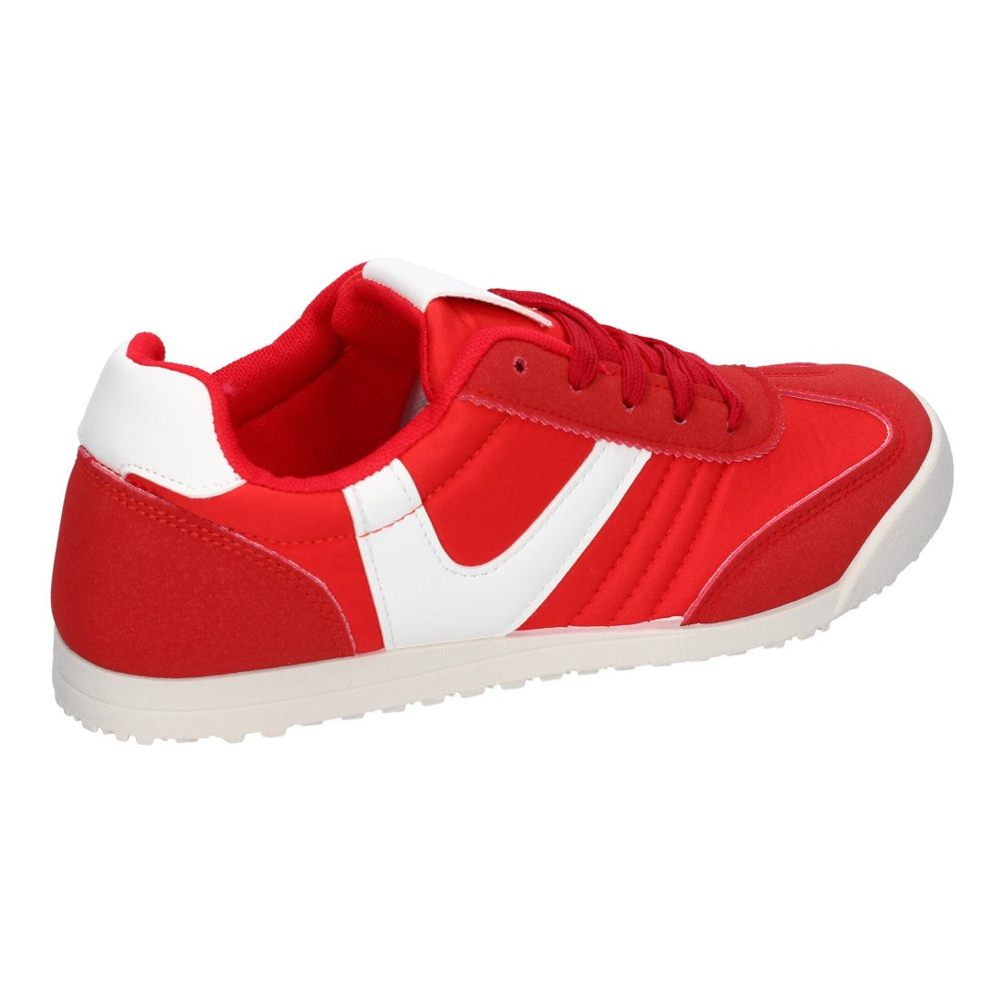 Zapatilla deportiva casual de mujer - Rojo