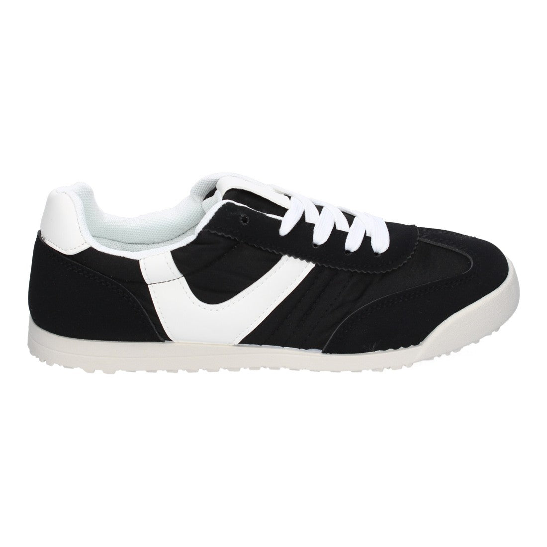 Zapatilla deportiva casual de mujer - Negro