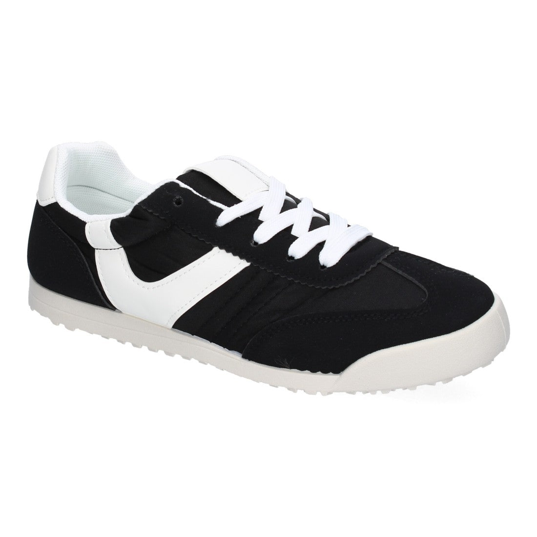 Zapatilla deportiva casual de mujer - Negro