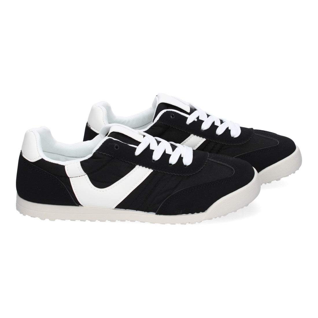 Zapatilla deportiva casual de mujer - Negro