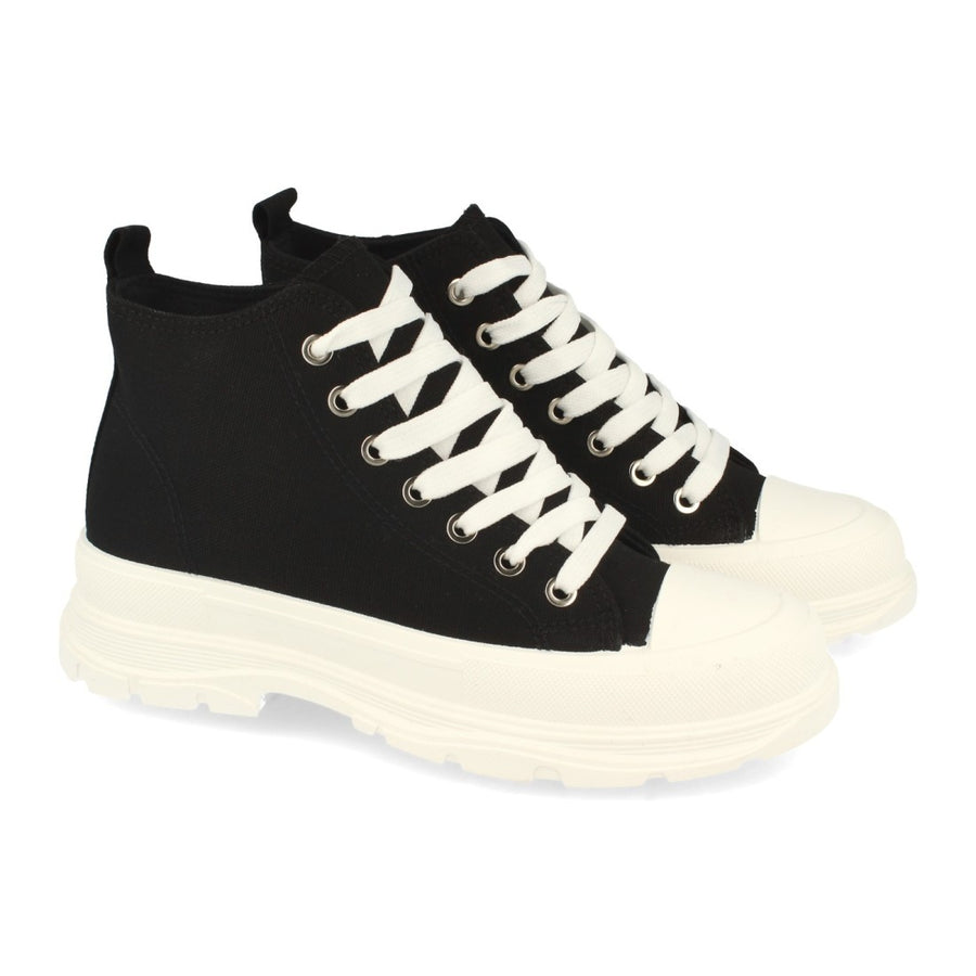 Zapatilla abotinada de plataforma