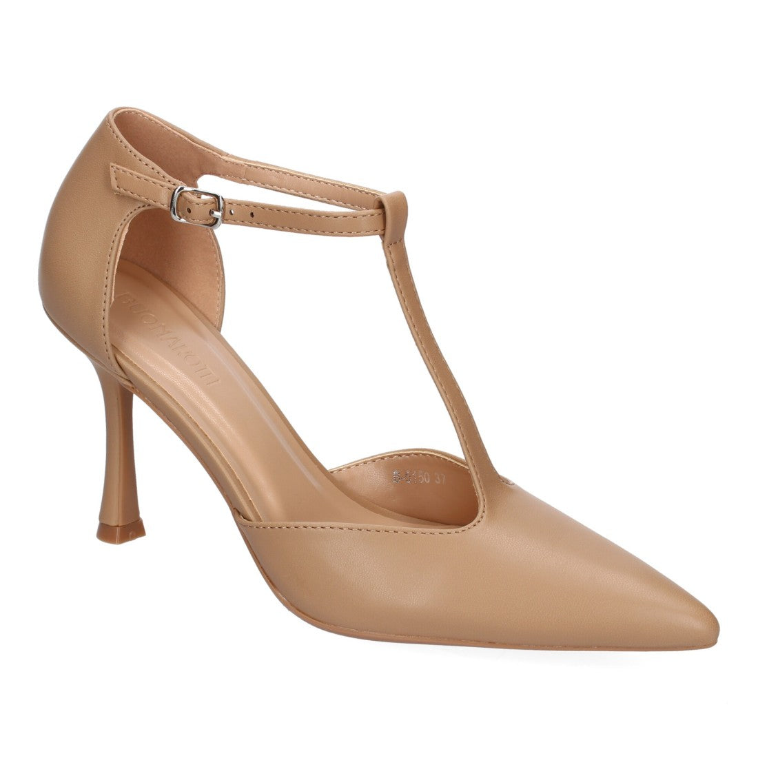 Zapatos de tacón fino de mujer con punta fina