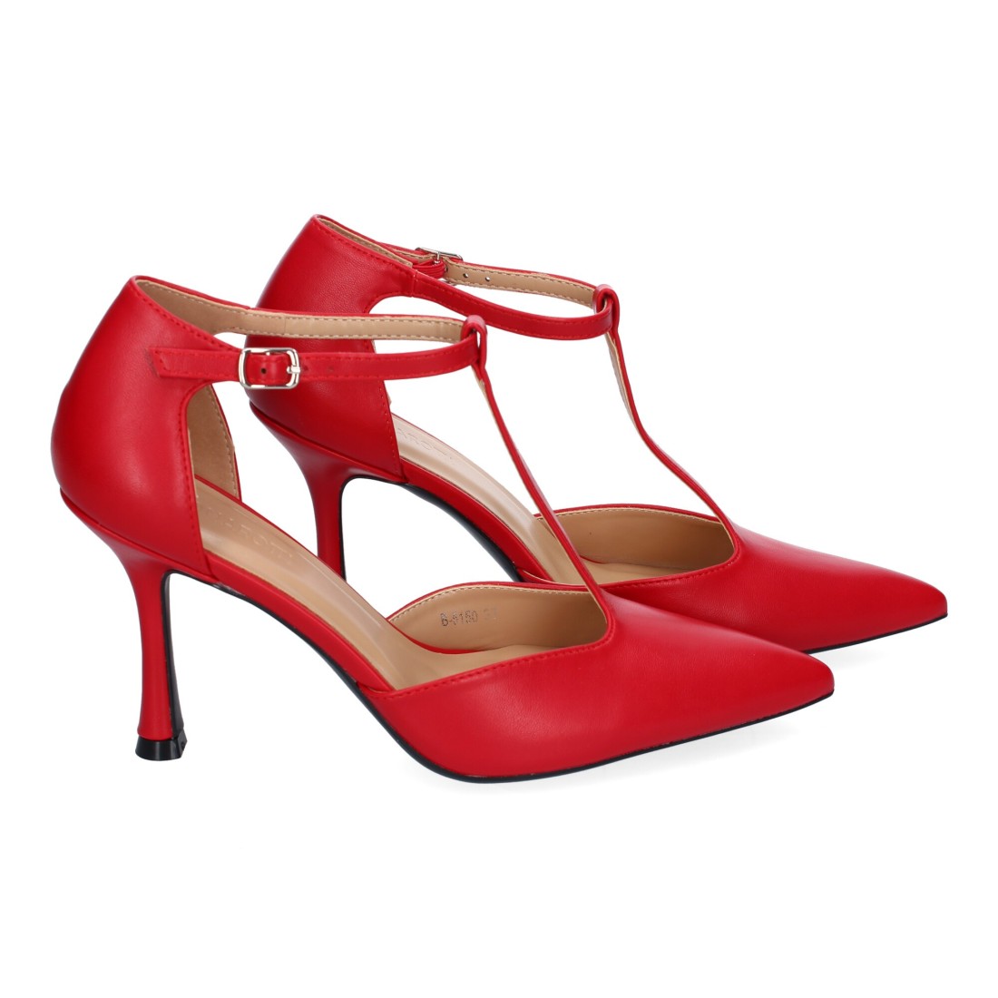 Zapatos de tacón fino de mujer con punta fina