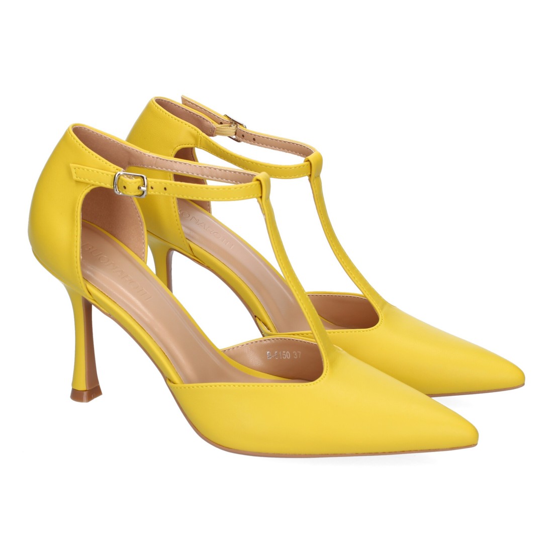 Zapatos de tacón fino de mujer con punta fina