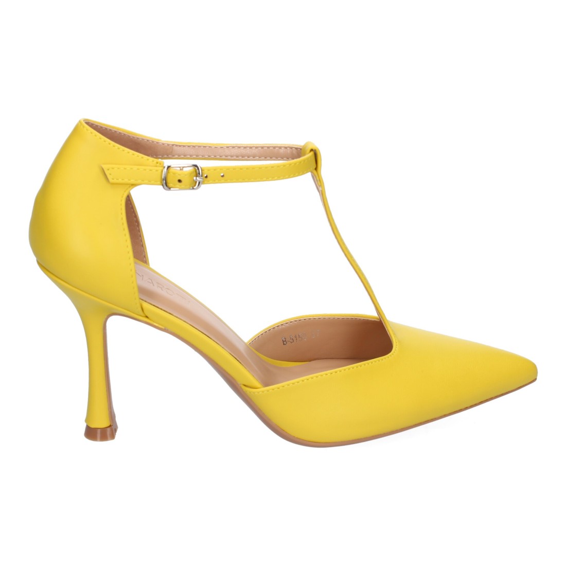 Zapatos de tacón fino de mujer con punta fina