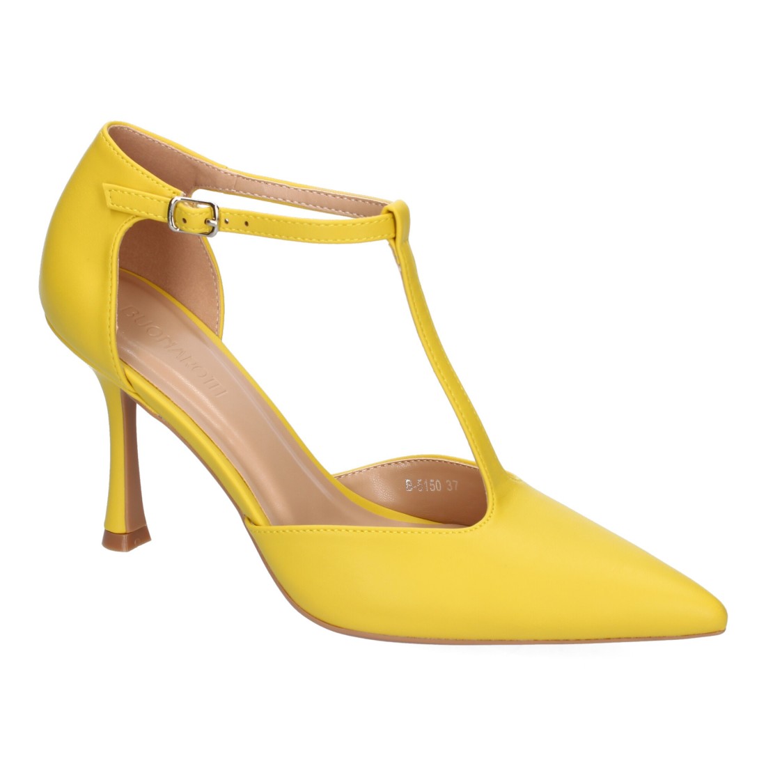 Zapatos de tacón fino de mujer con punta fina
