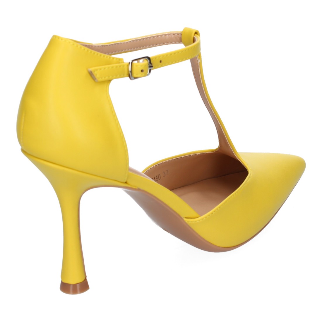 Zapatos de tacón fino de mujer con punta fina