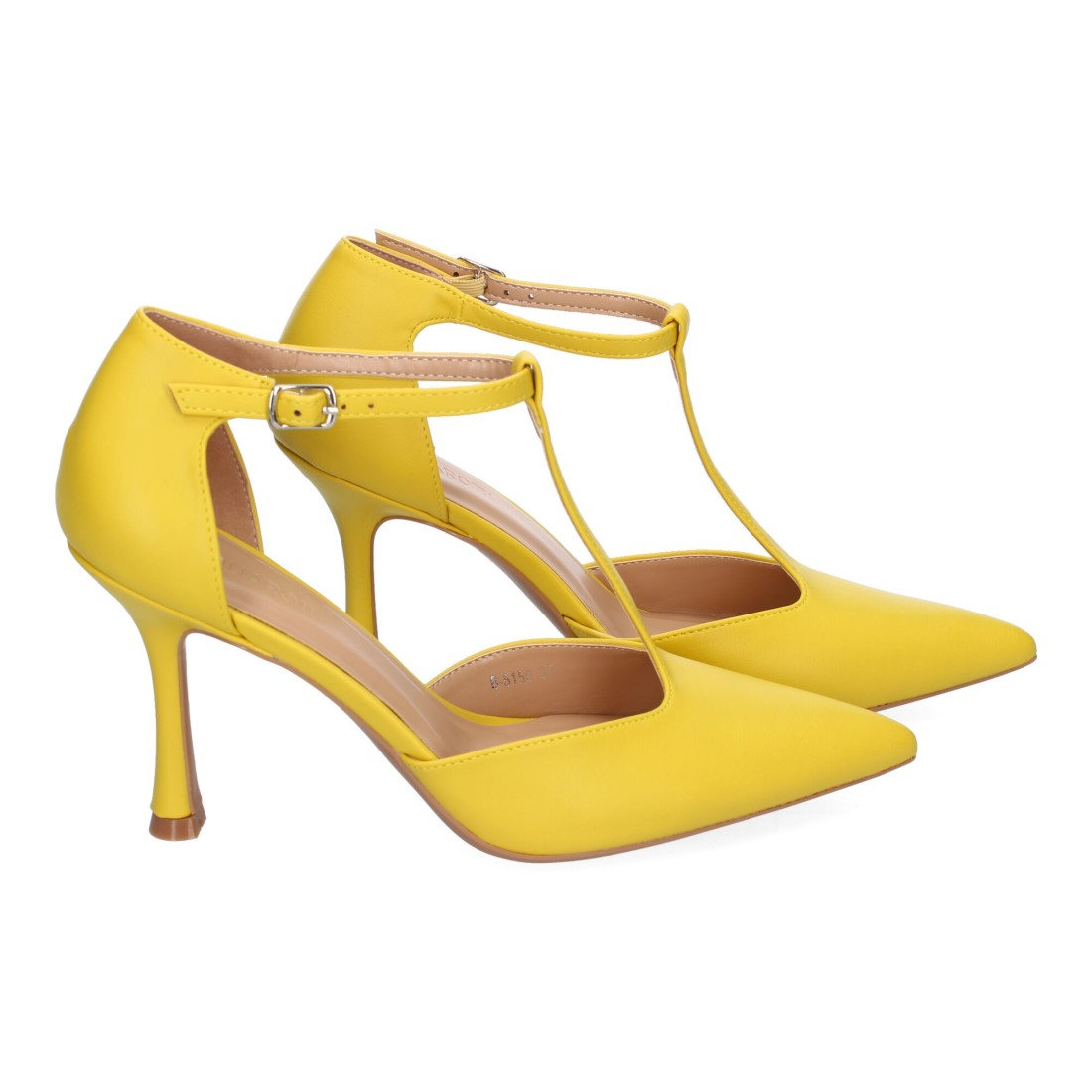 Zapatos de tacón fino de mujer con punta fina