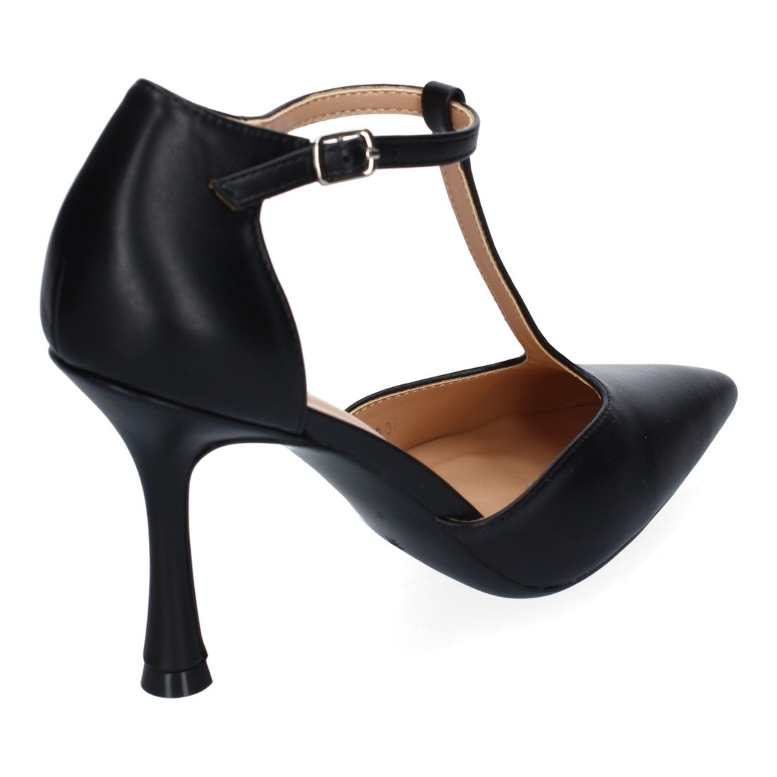 Zapatos de tacón fino de mujer con punta fina