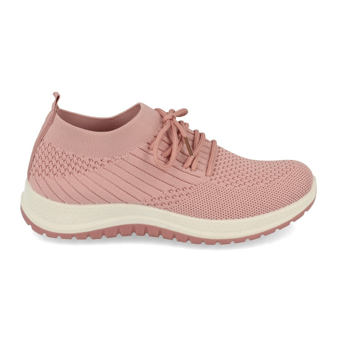 Zapatillas de mujer de estilo casual con tejido elástico