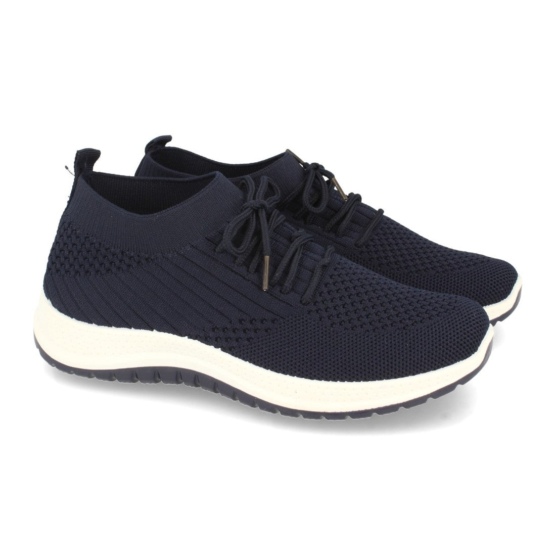 Zapatillas de mujer de estilo casual con tejido elástico