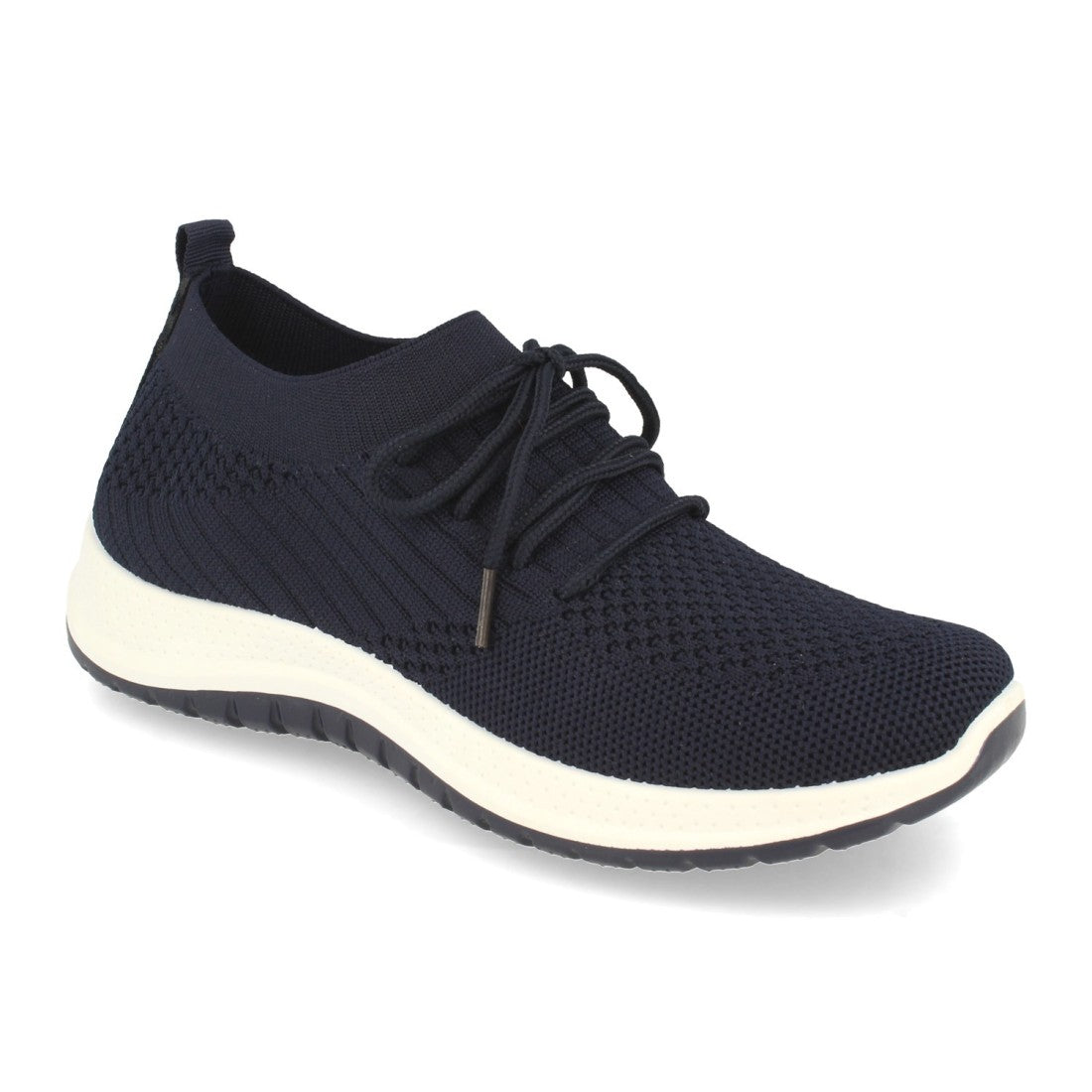 Zapatillas de mujer de estilo casual con tejido elástico