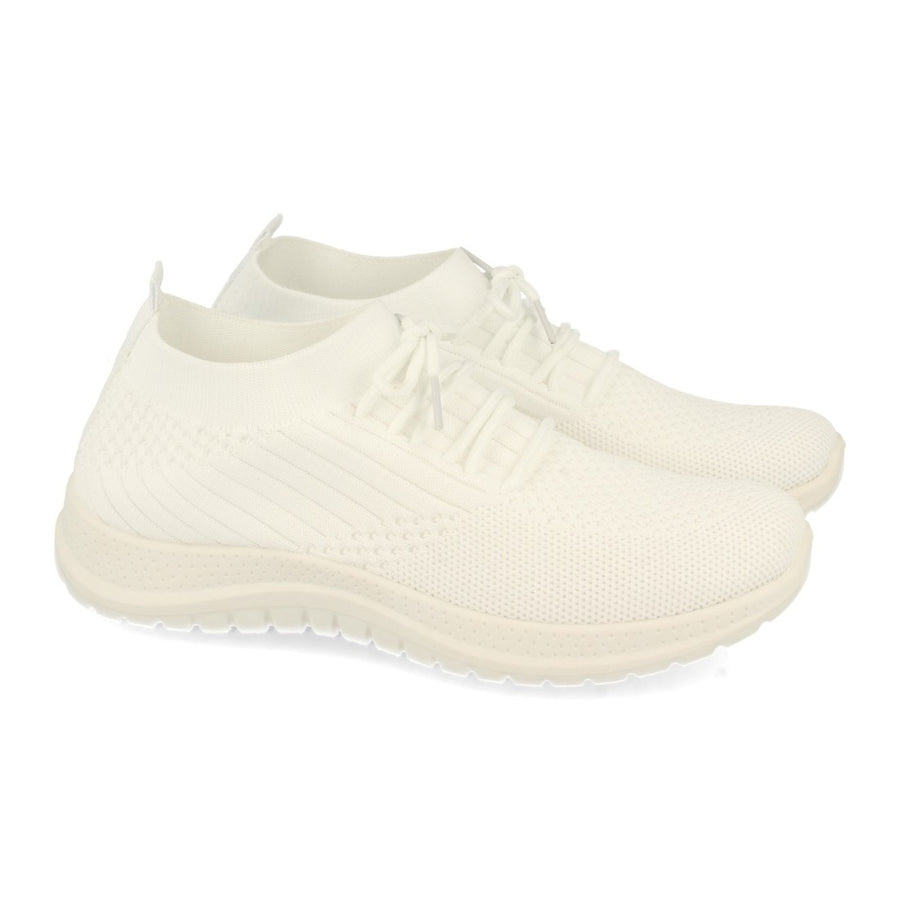 Zapatillas de mujer de estilo casual con tejido elástico