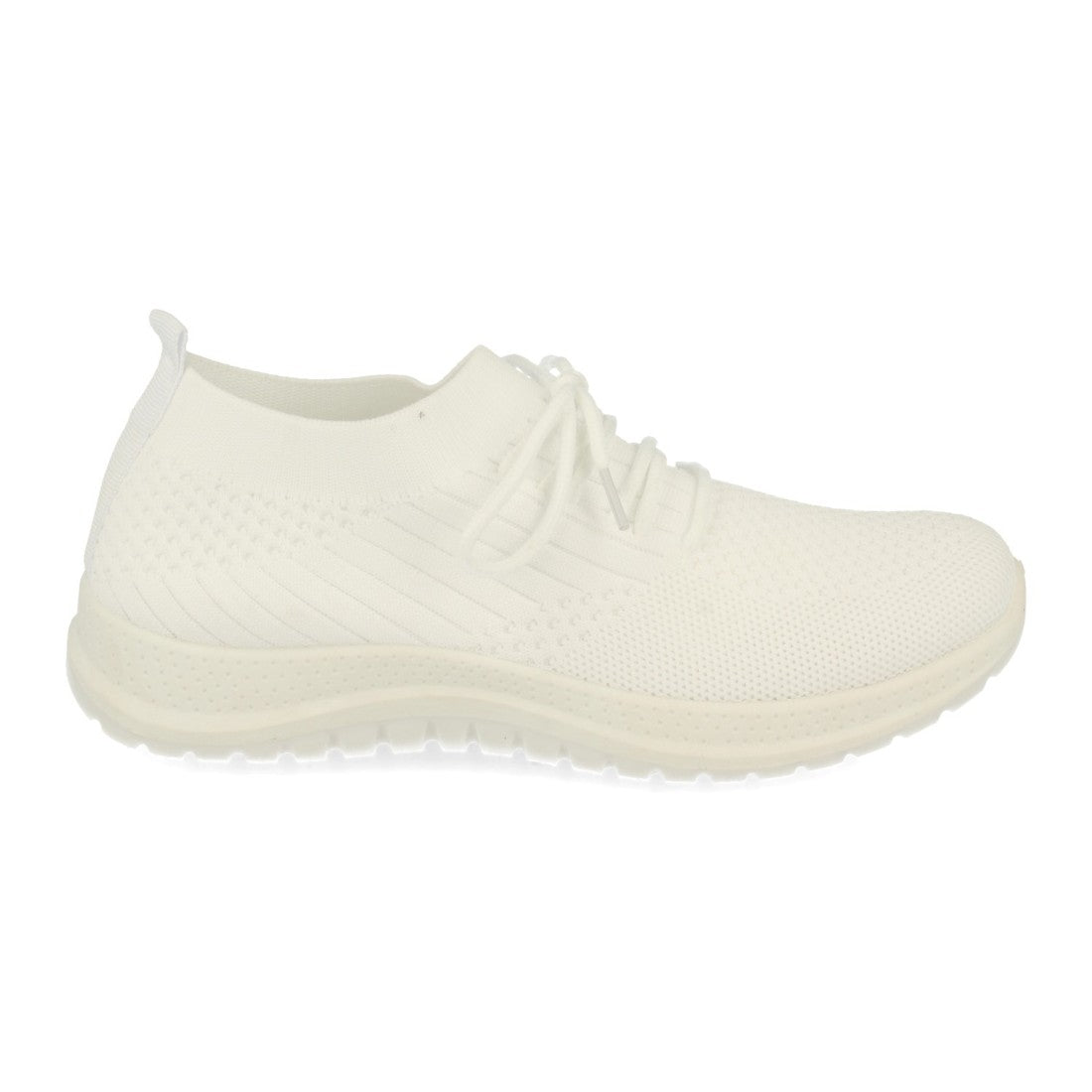 Zapatillas de mujer de estilo casual con tejido elástico