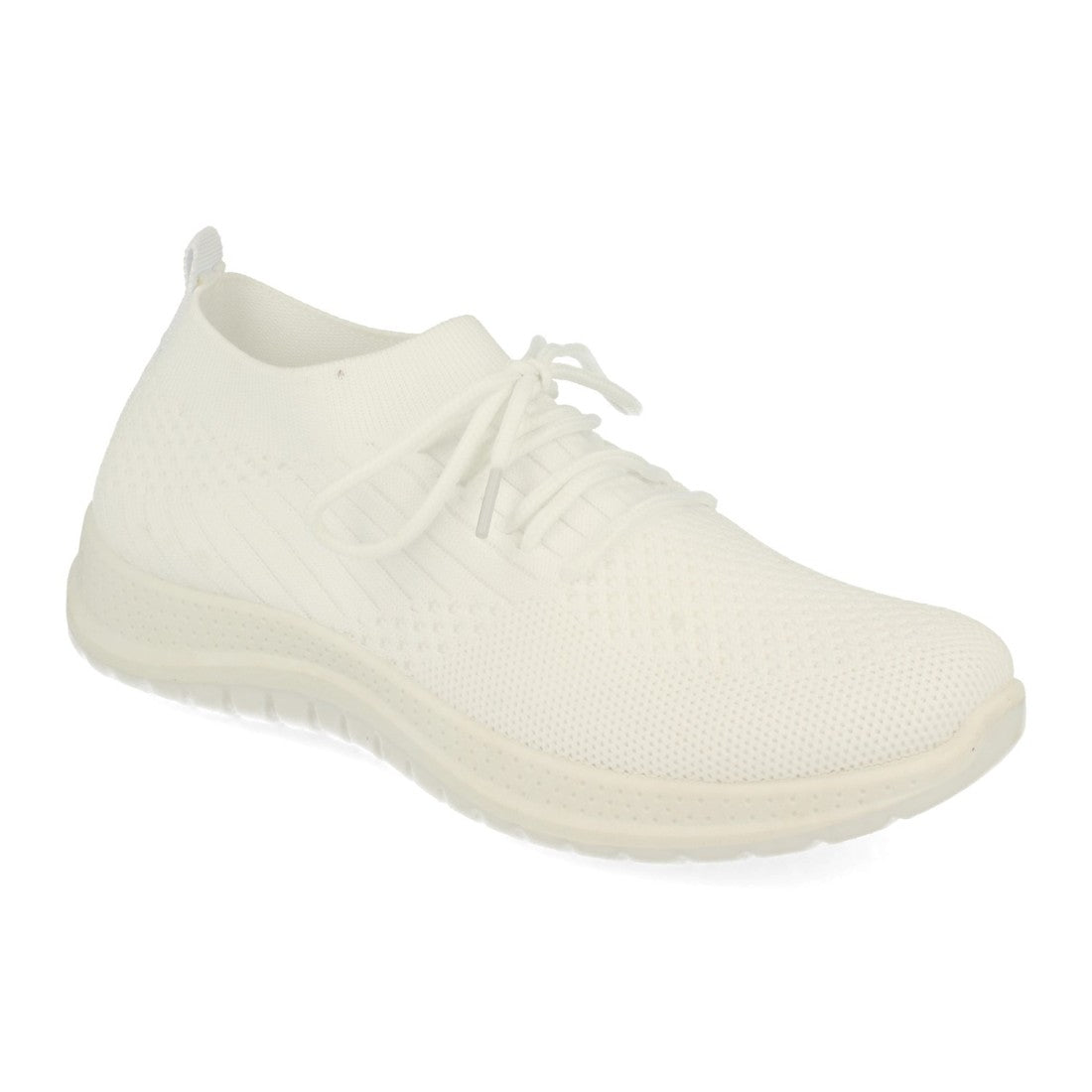 Zapatillas de mujer de estilo casual con tejido elástico