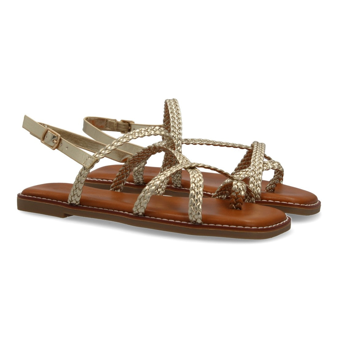 Sandalias planas de mujer