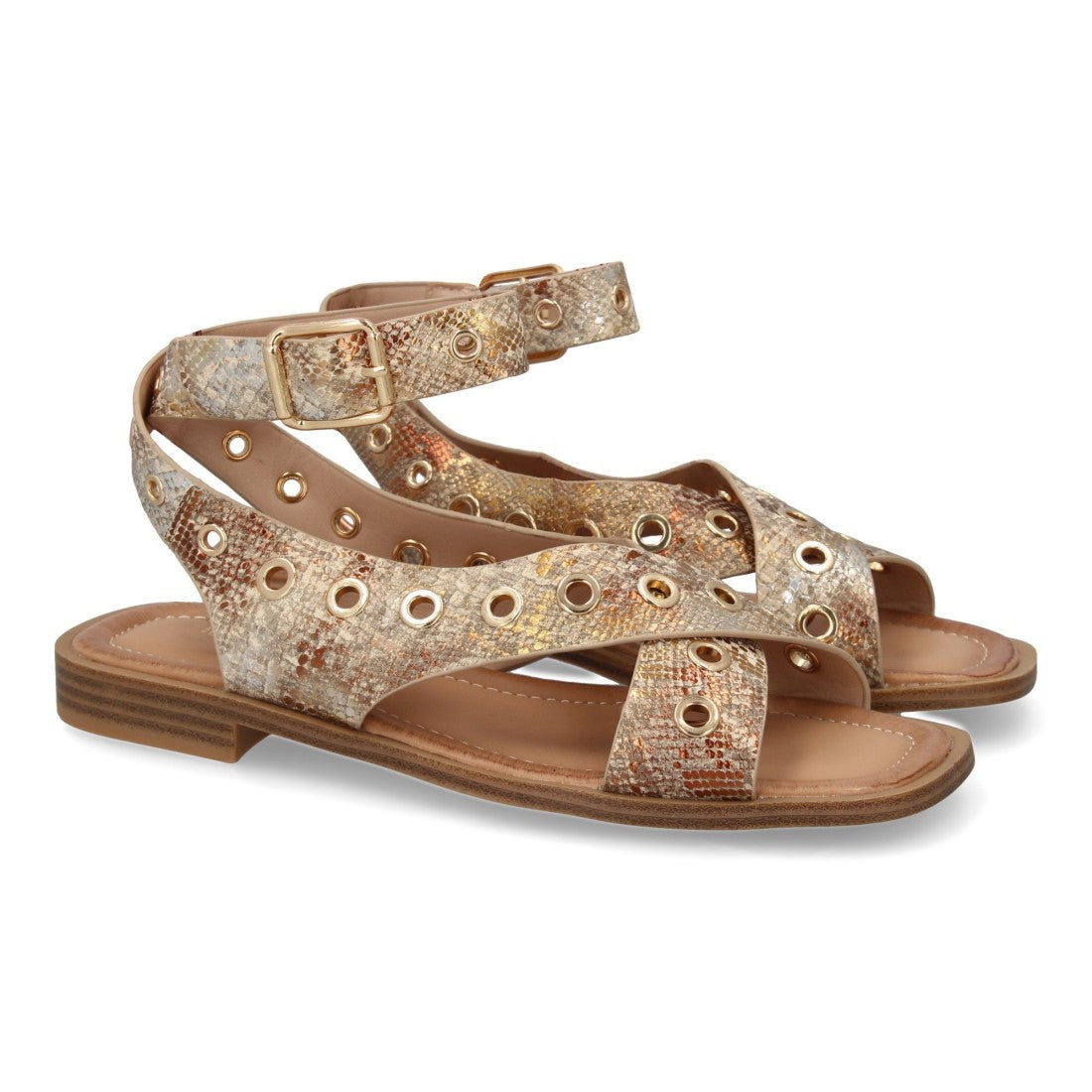 Sandalias planas de mujer