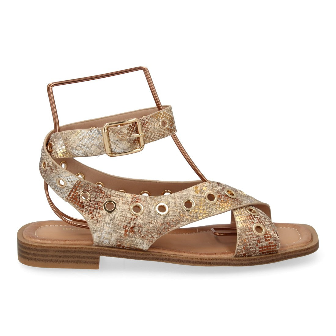 Sandalias planas de mujer