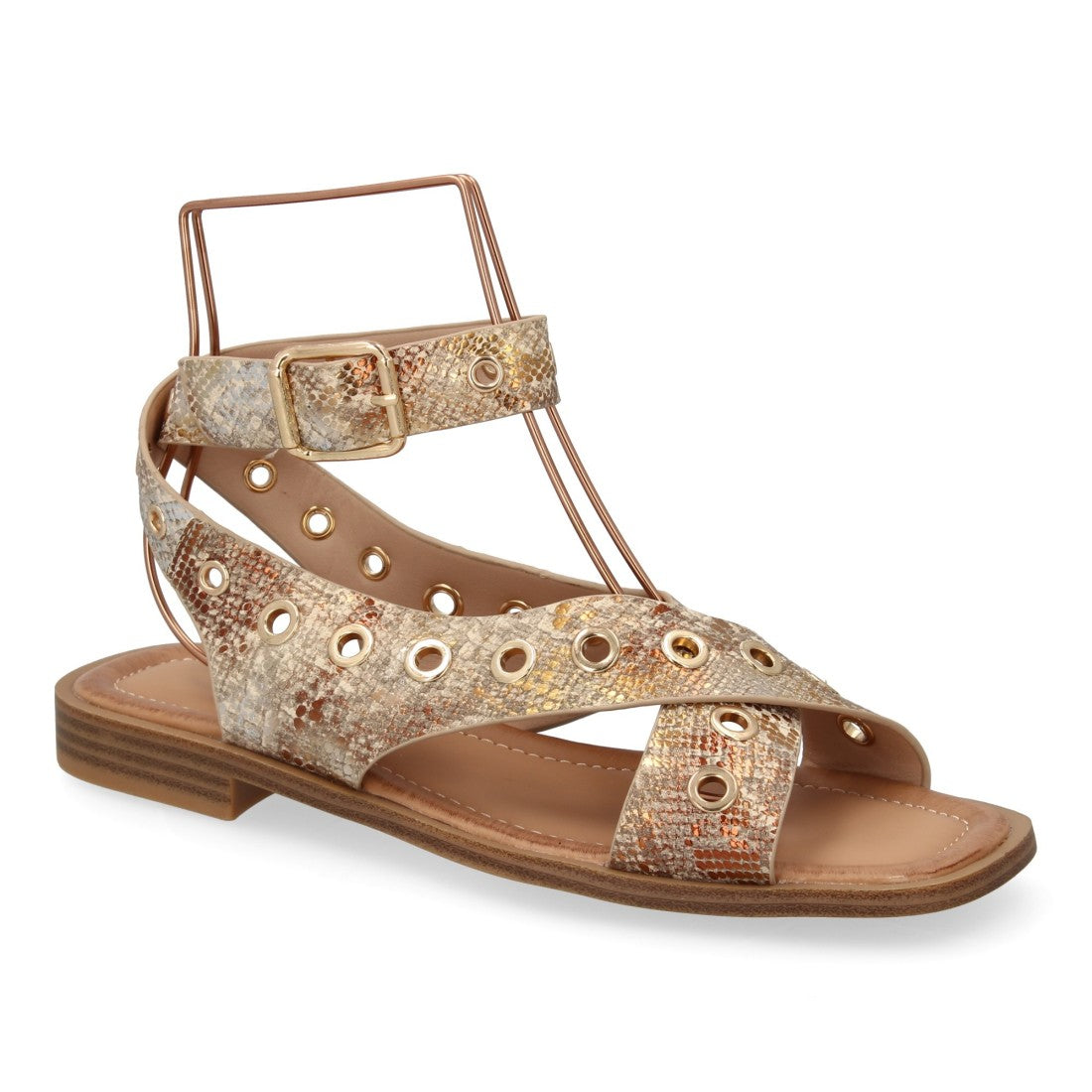 Sandalias planas de mujer