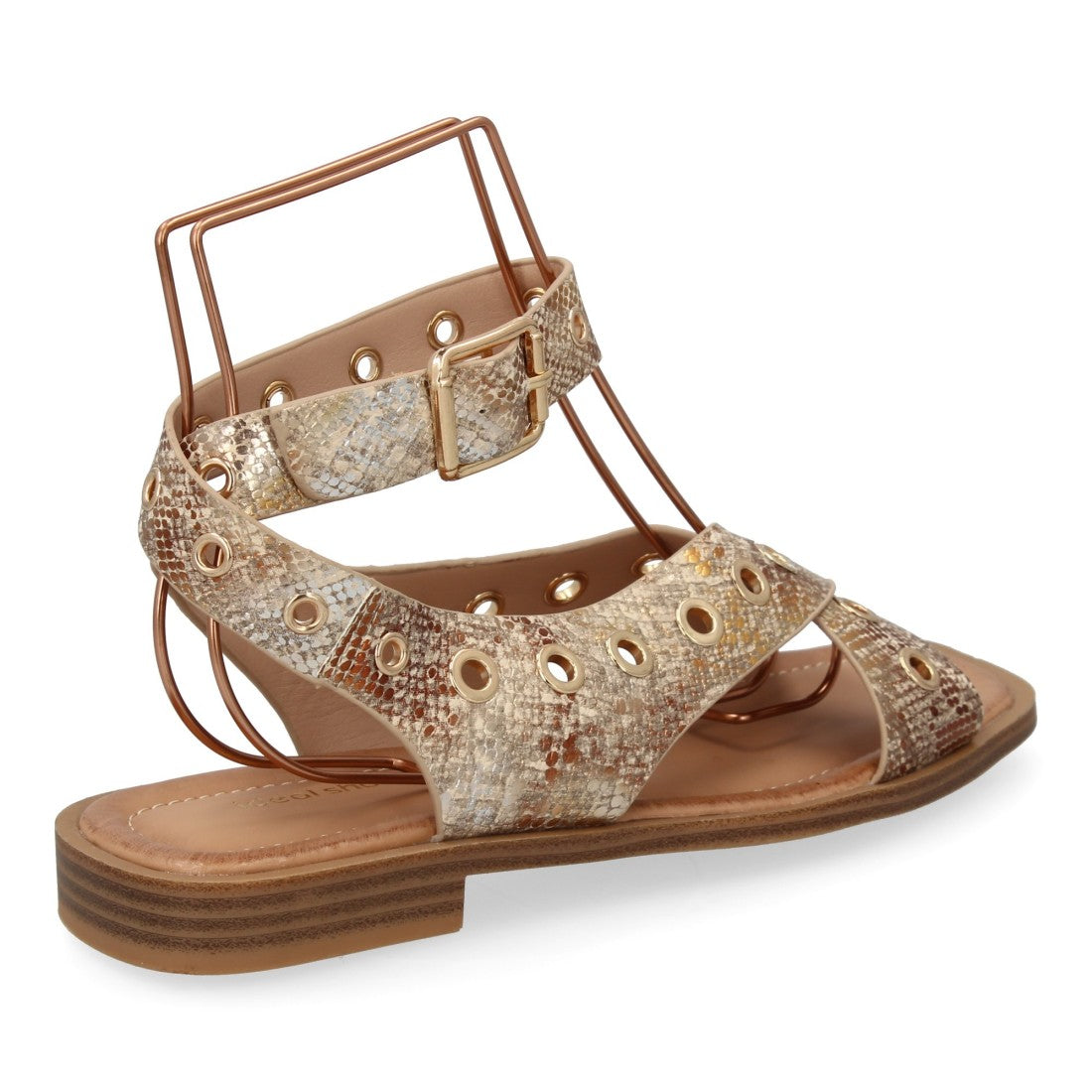 Sandalias planas de mujer
