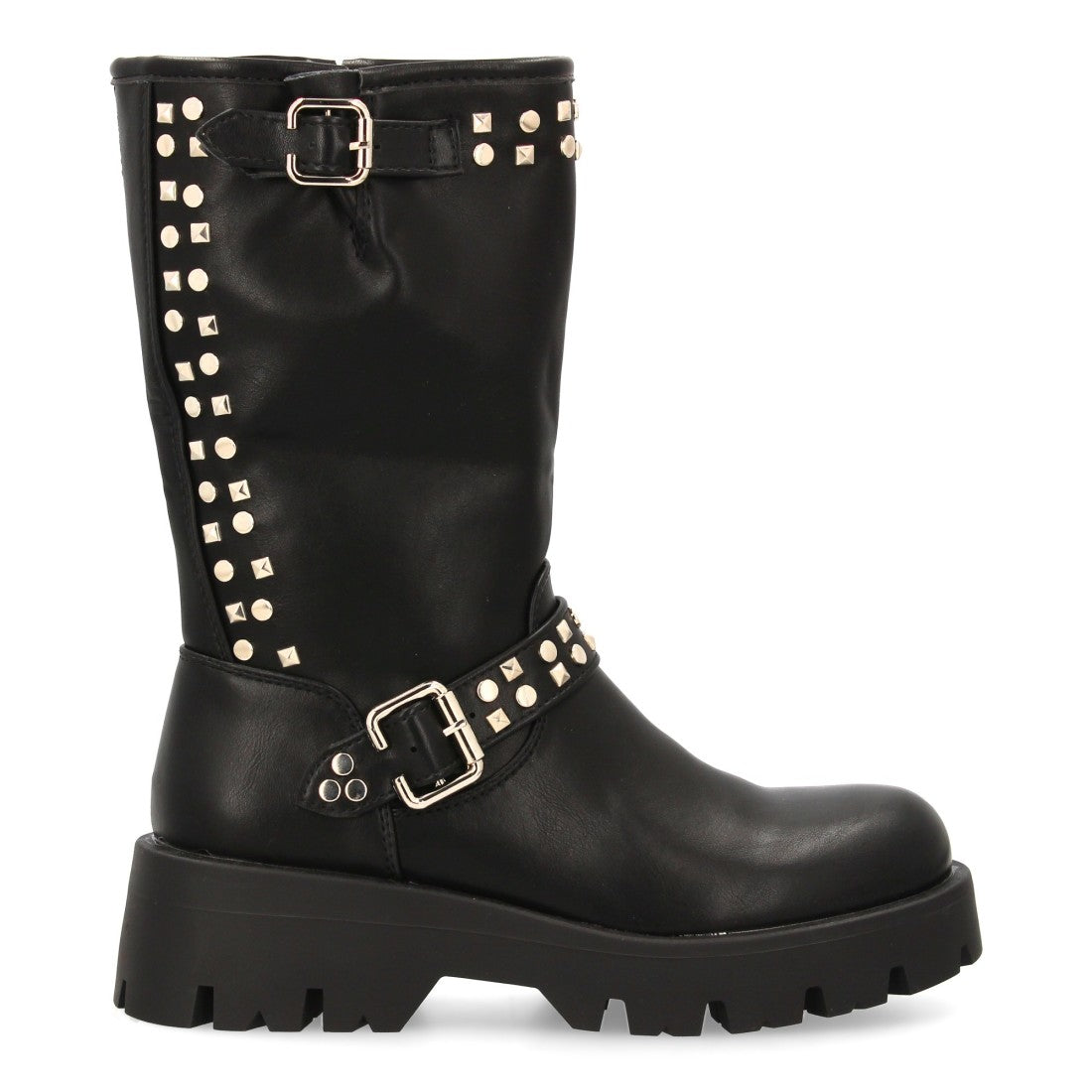 Bota de caña media de mujer - Negro