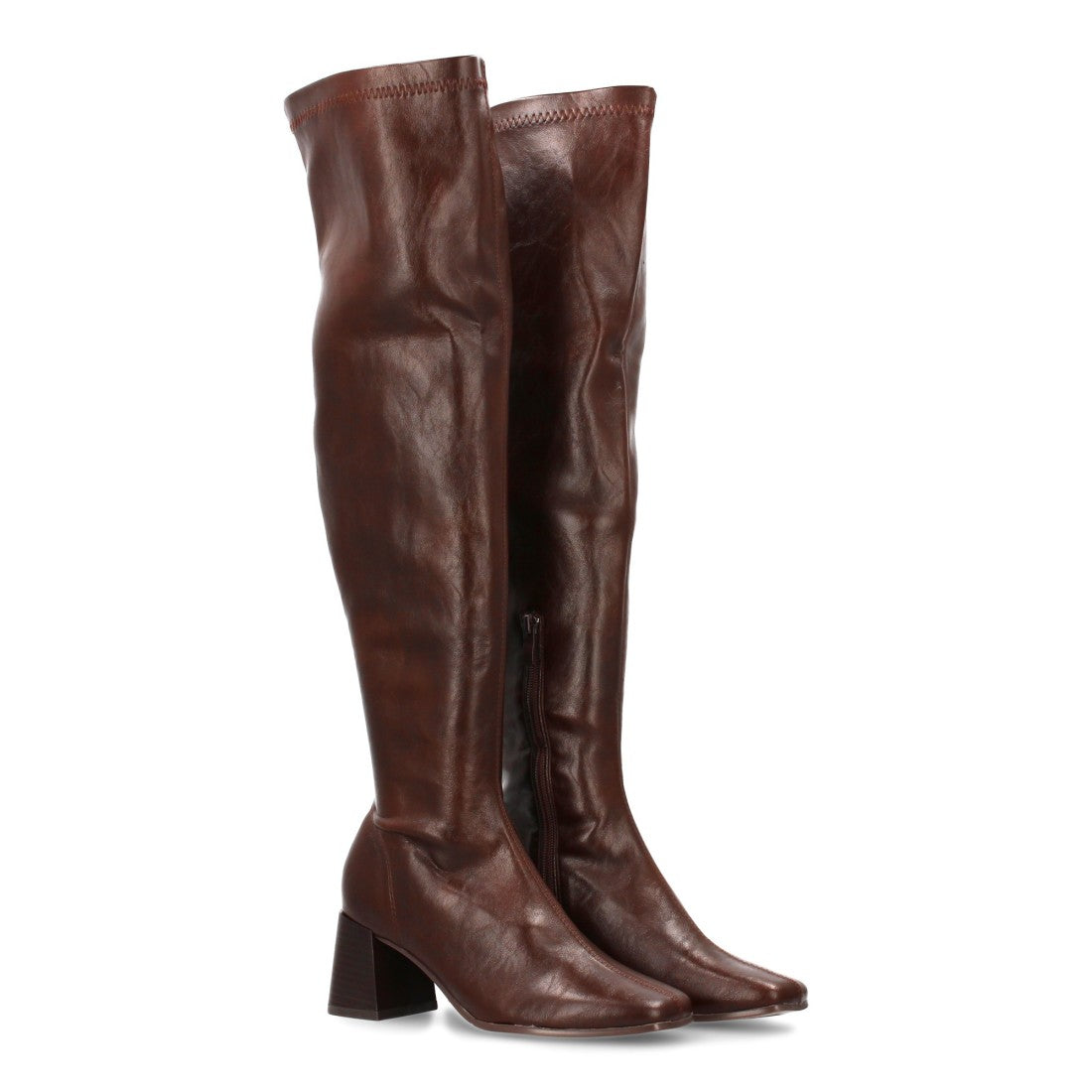 Bota de caña alta de mujer con diseño elegante