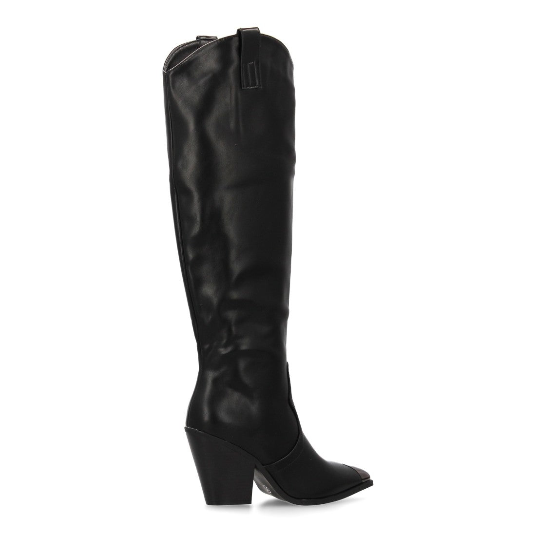 Botas altas de mujer con tacón - Negro