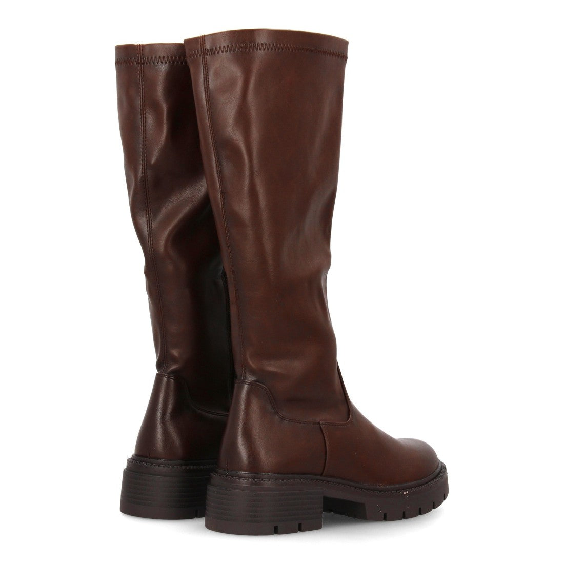 Botas altas de mujer con plataforma cómoda