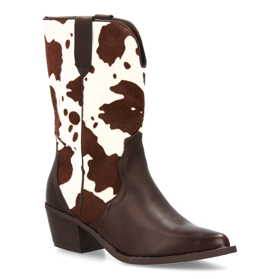 Botín campero de mujer con estampado animal