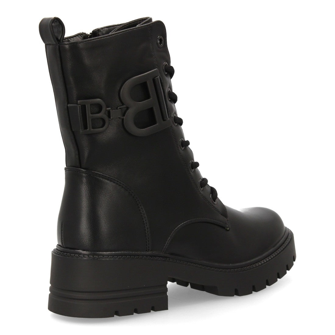 Bota estilo militar de mujer