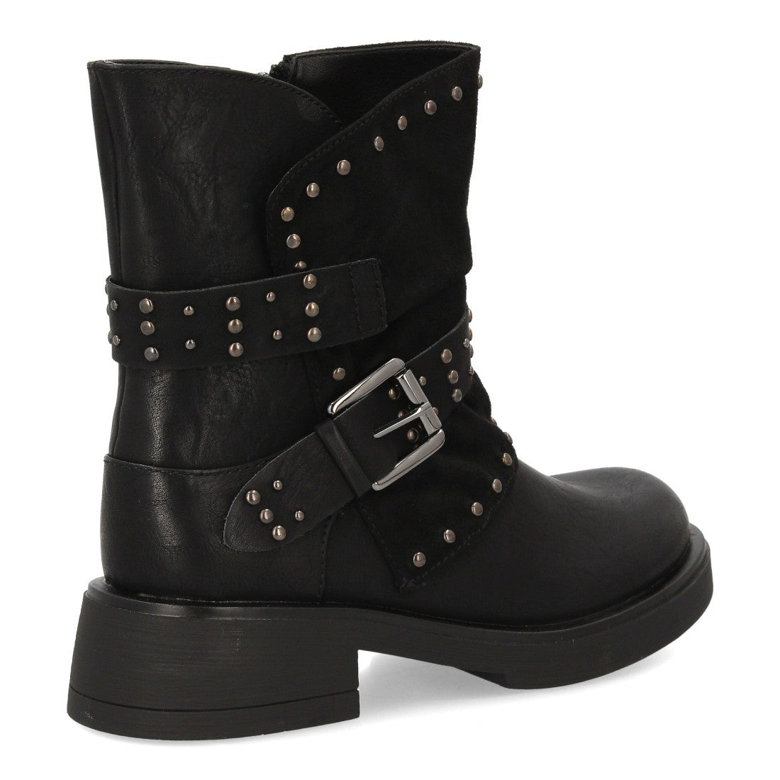 Bota estilo biker de mujer