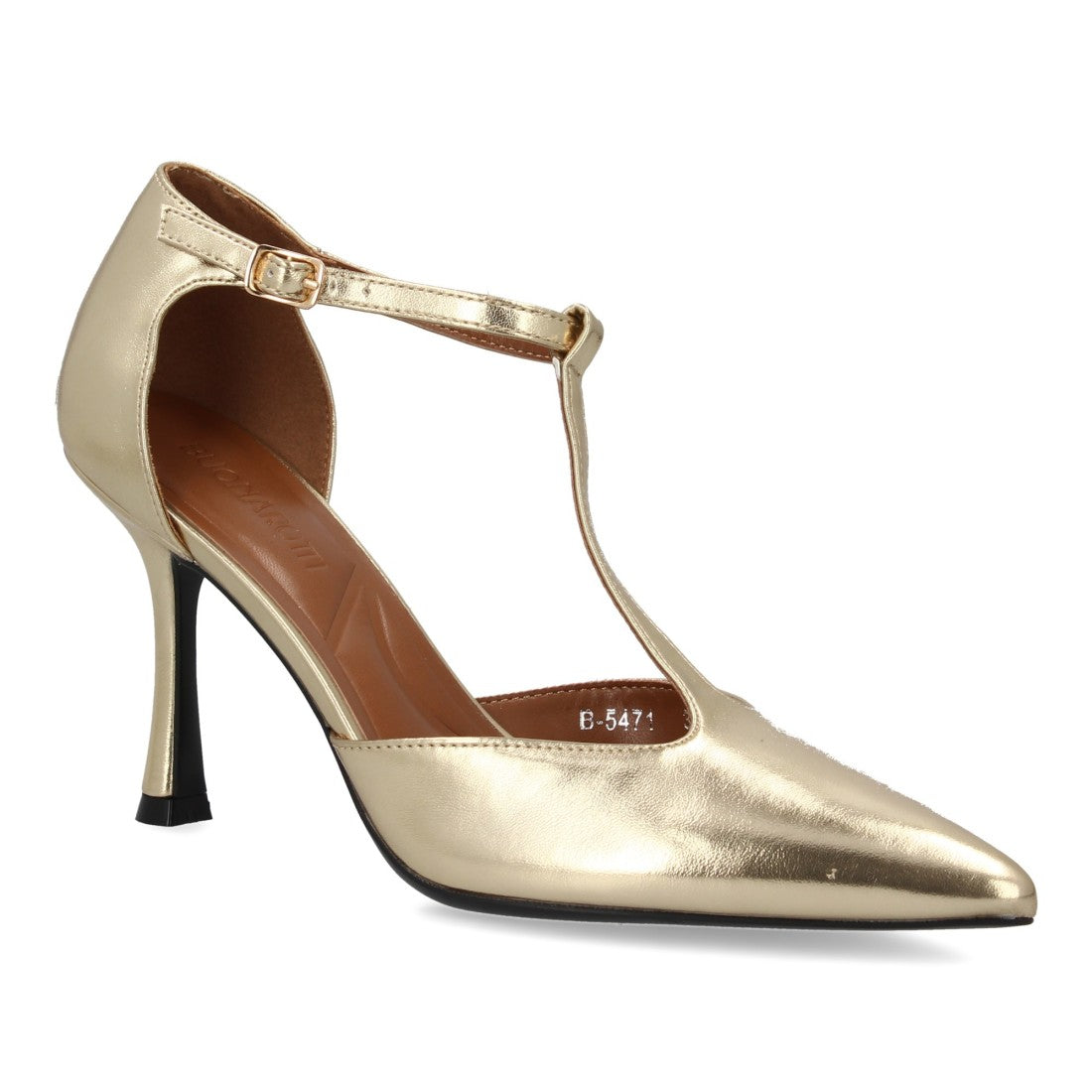Stiletto de tacón fino diseño elegante