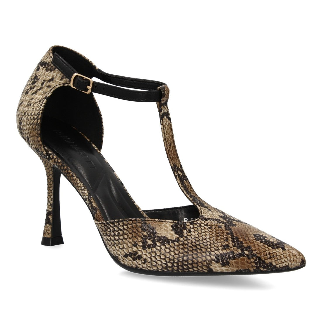Stiletto de tacón fino diseño elegante